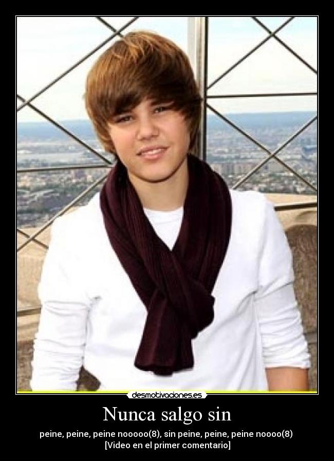 carteles justin bieber desmotivaciones