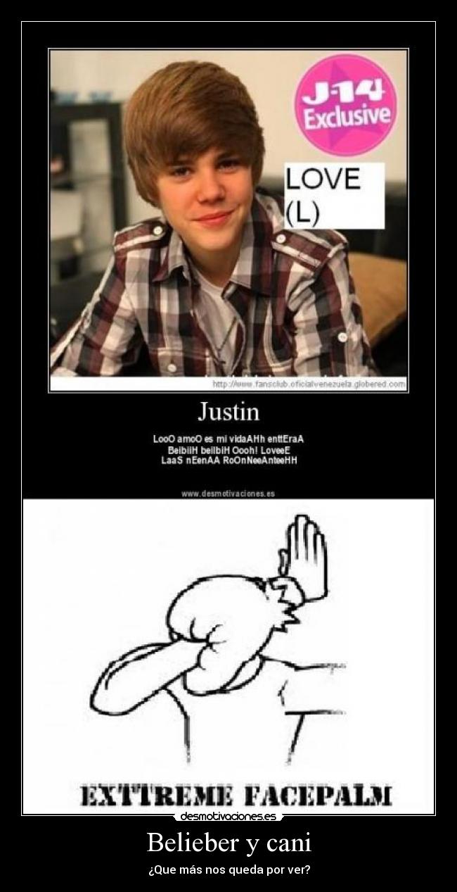 Belieber y cani - ¿Que más nos queda por ver?