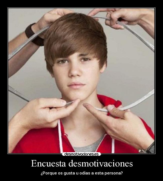 Encuesta desmotivaciones - ¿Porque os gusta u odias a esta persona?