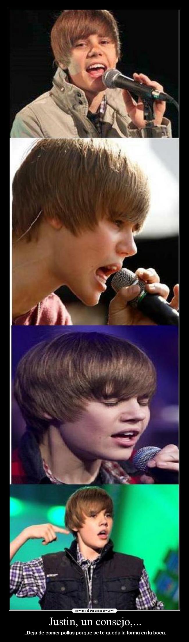 Justin, un consejo,... - 