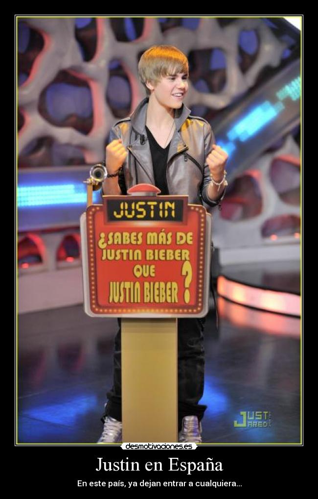 Justin en España - 