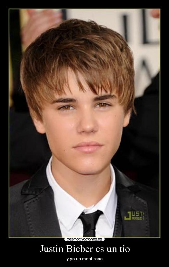 Justin Bieber es un tío -
