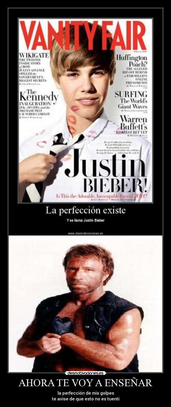 AHORA TE VOY A ENSEÑAR - la perfección de mis golpes
te avise de que esto no es tuenti