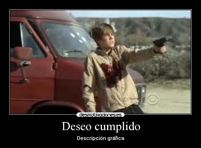 Deseo cumplido - Descripción gráfica