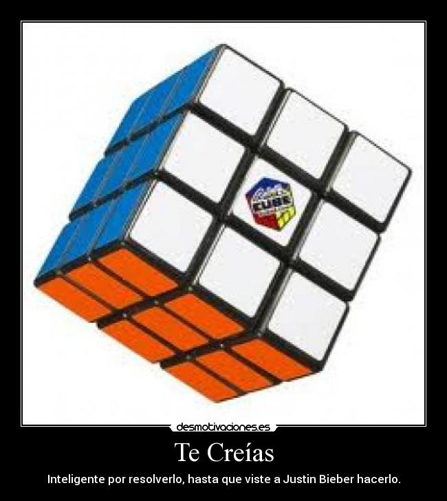 carteles cubo rubik desmotivaciones