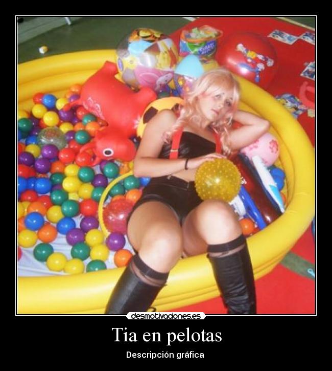 Tia en pelotas - 