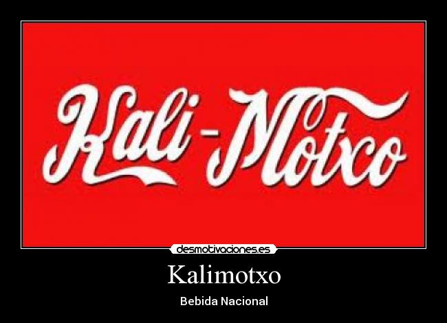 Kalimotxo - Bebida Nacional