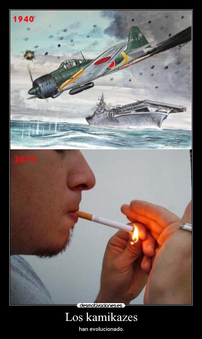 Los kamikazes -