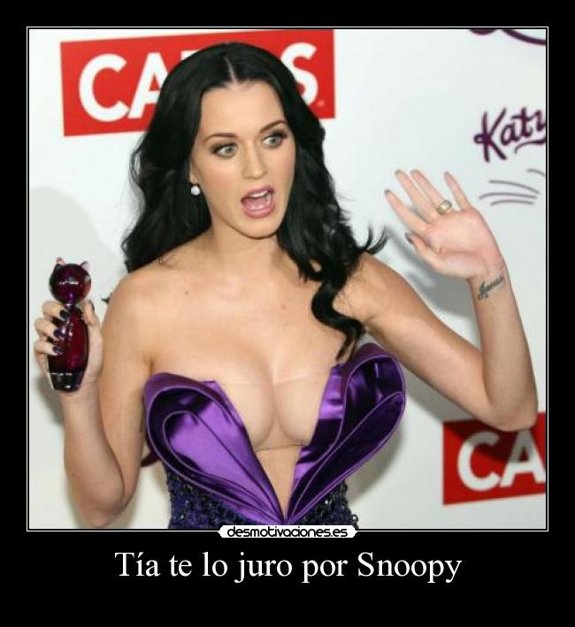 Tía te lo juro por Snoopy - 