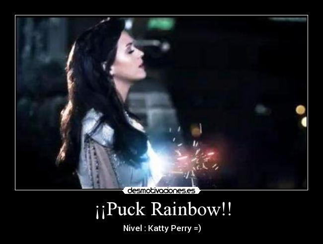 carteles puck rainbow desmotivaciones