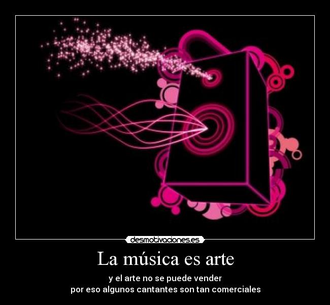 La música es arte - 