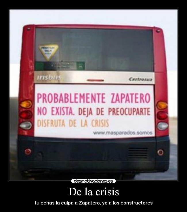 De la crisis - 
