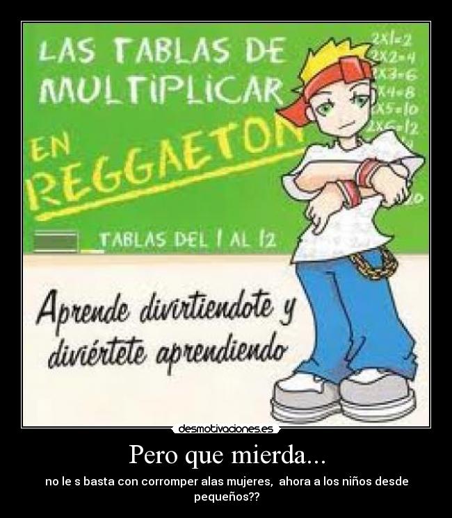 Pero que mierda... - no le s basta con corromper alas mujeres,  ahora a los niños desde pequeños??