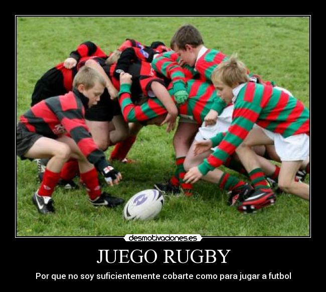 JUEGO RUGBY -