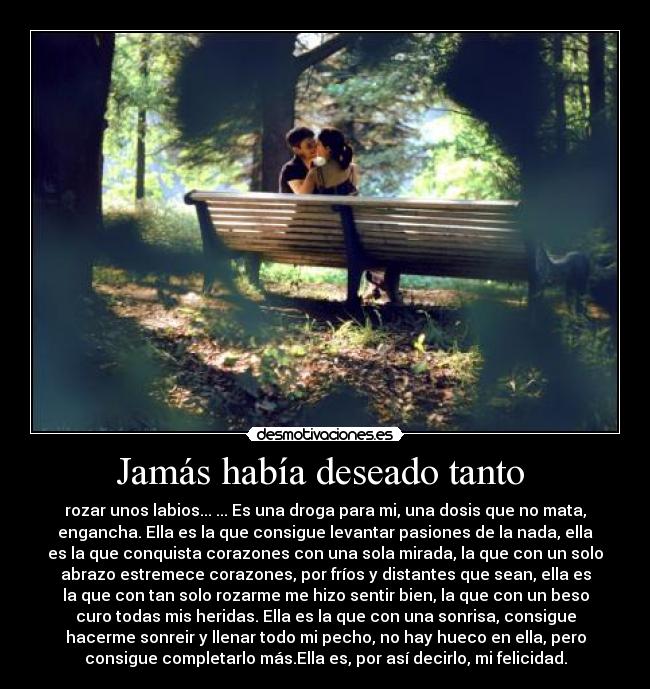 Jamás había deseado tanto  - 