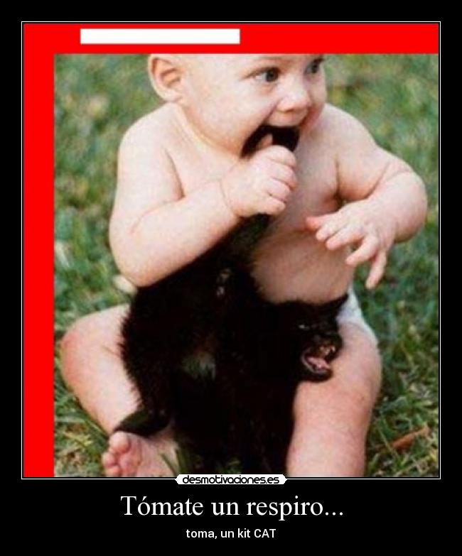 Tómate un respiro... -