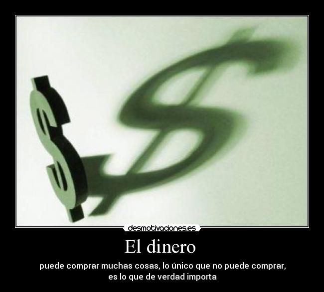 El dinero  - 
