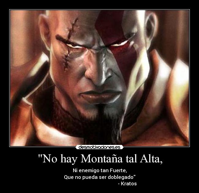 No hay Montaña tal Alta, - 