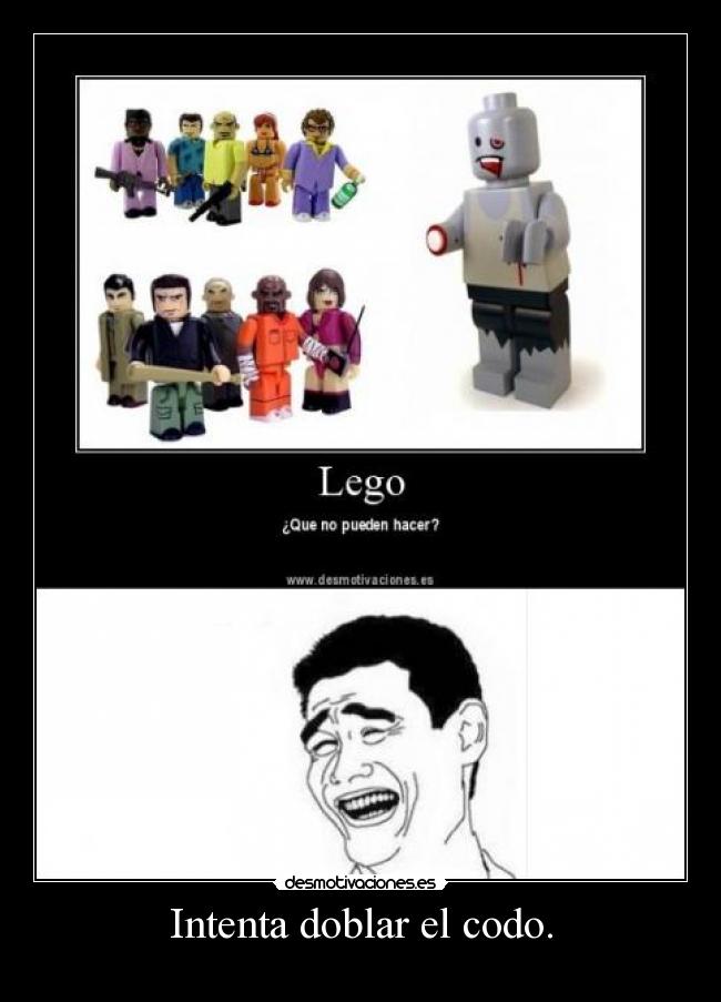 Intenta doblar el codo. - 