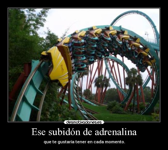 Ese subidón de adrenalina - 