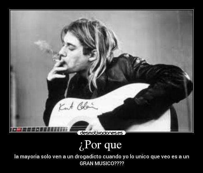 carteles kurt cobain desmotivaciones