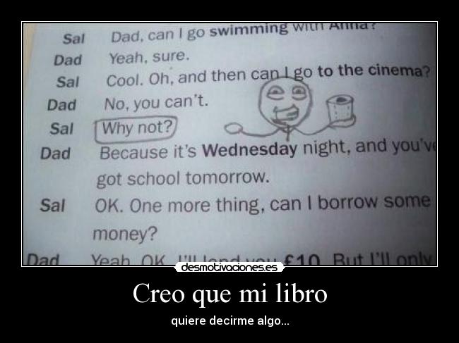 Creo que mi libro -