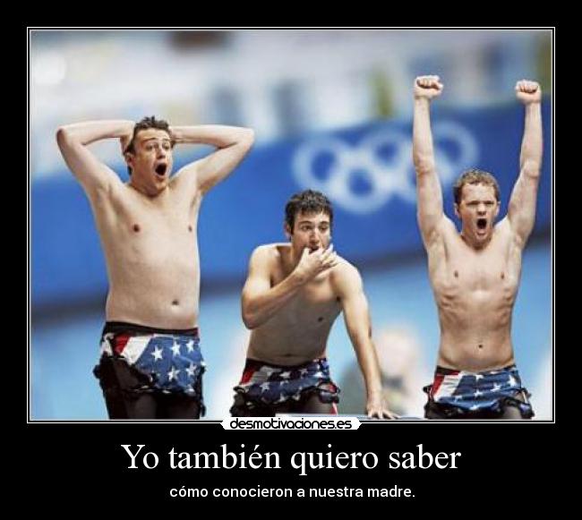 Yo también quiero saber -