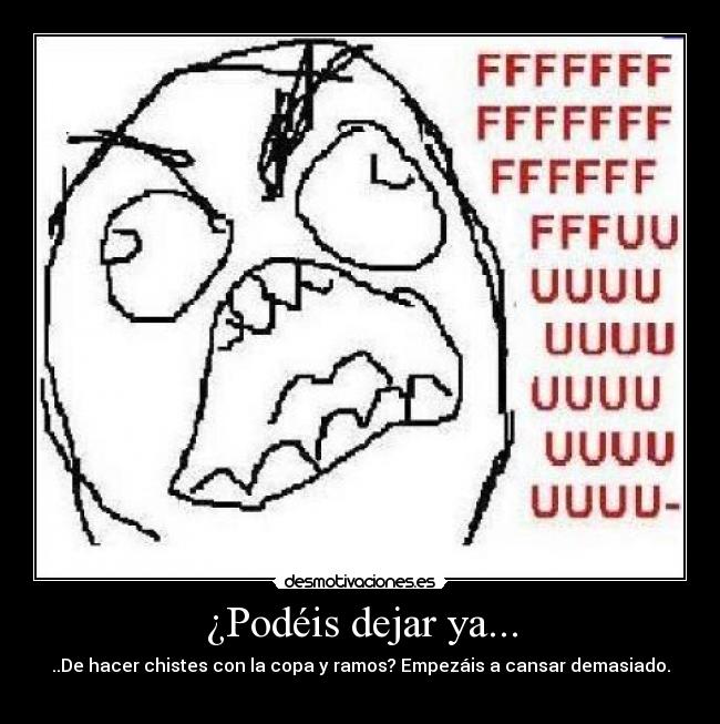 ¿Podéis dejar ya... - 