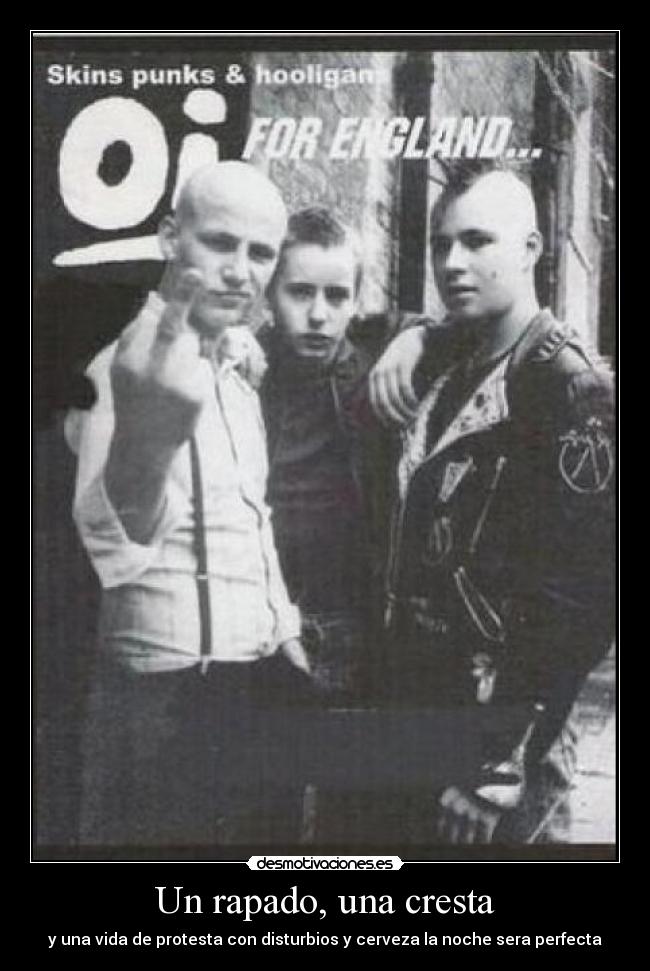 carteles skinheadspirit desmotivaciones