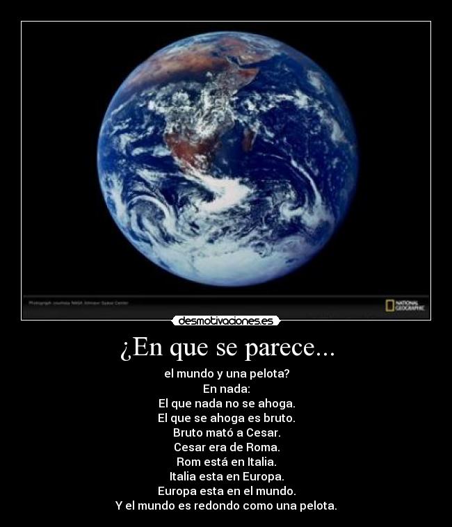 ¿En que se parece... -