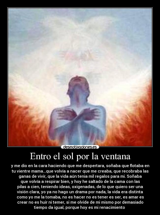 Entro el sol por la ventana - 