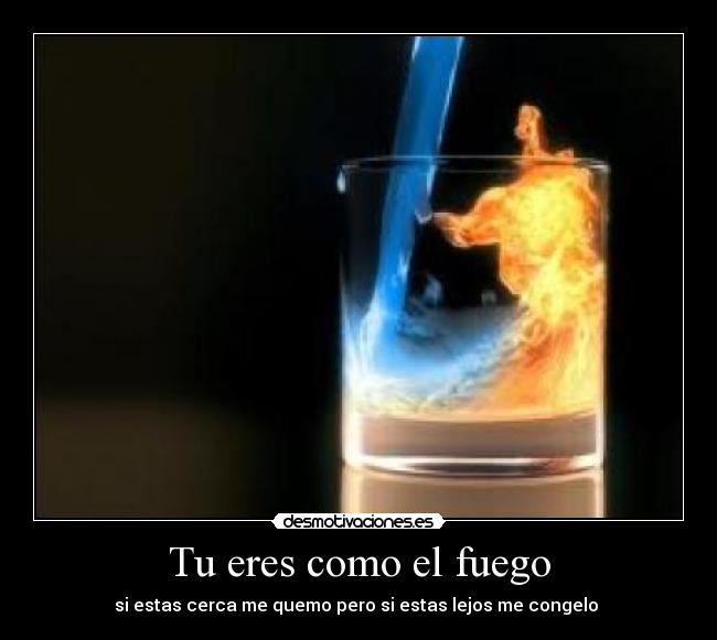 Tu eres como el fuego - 