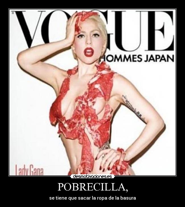 POBRECILLA, - 