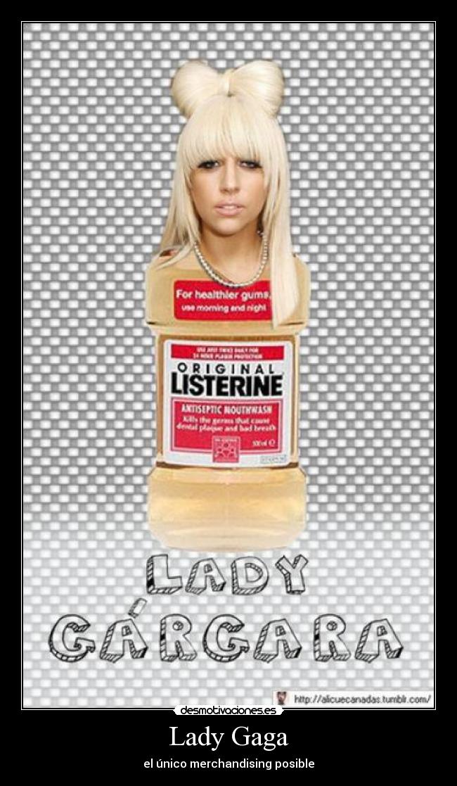 Lady Gaga - el único merchandising posible