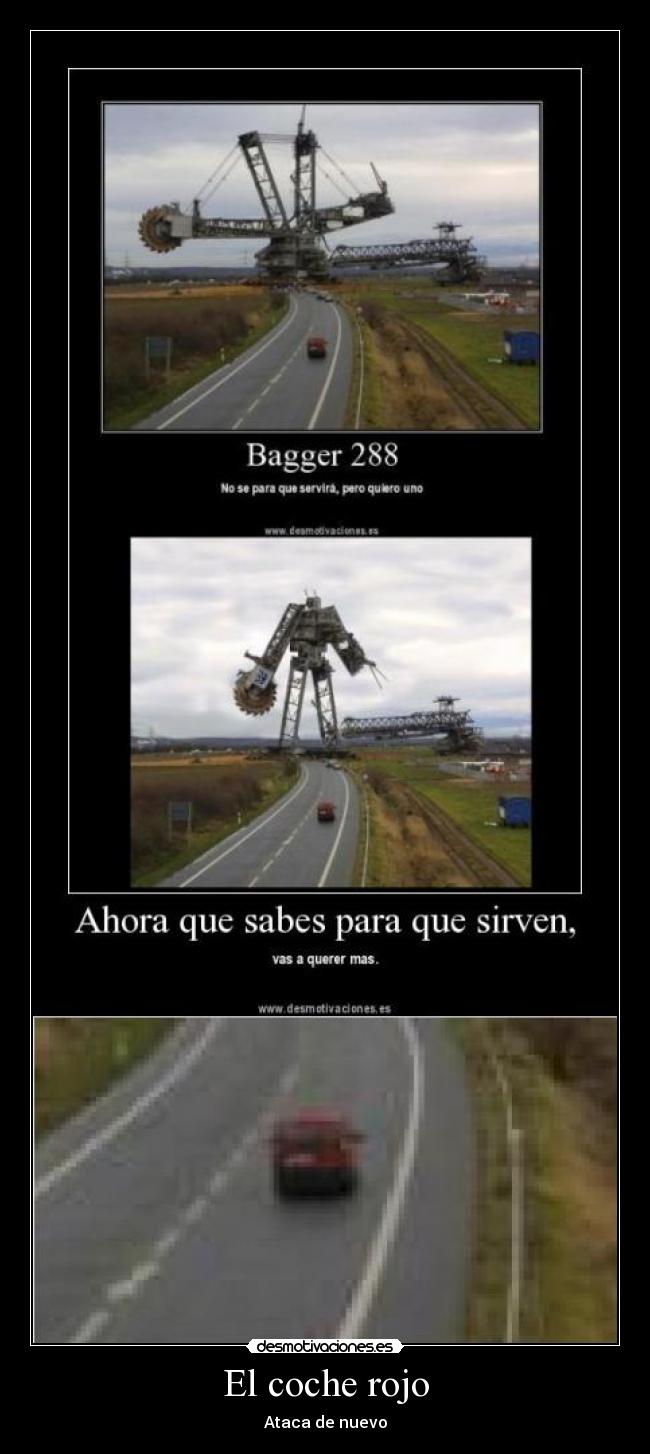 El coche rojo - Ataca de nuevo