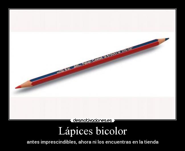 Lápices bicolor - 