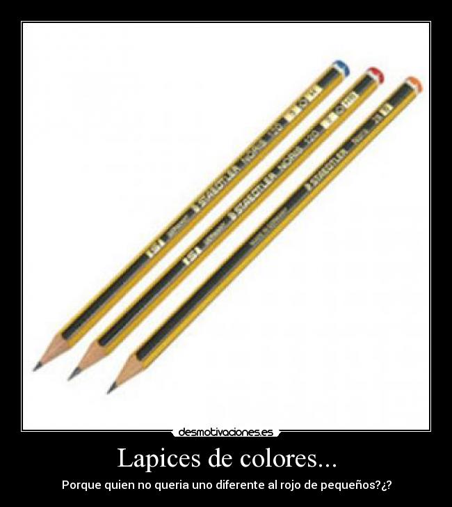 Lapices de colores... - 