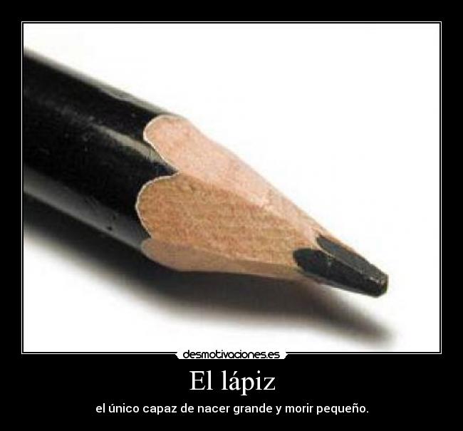El lápiz -