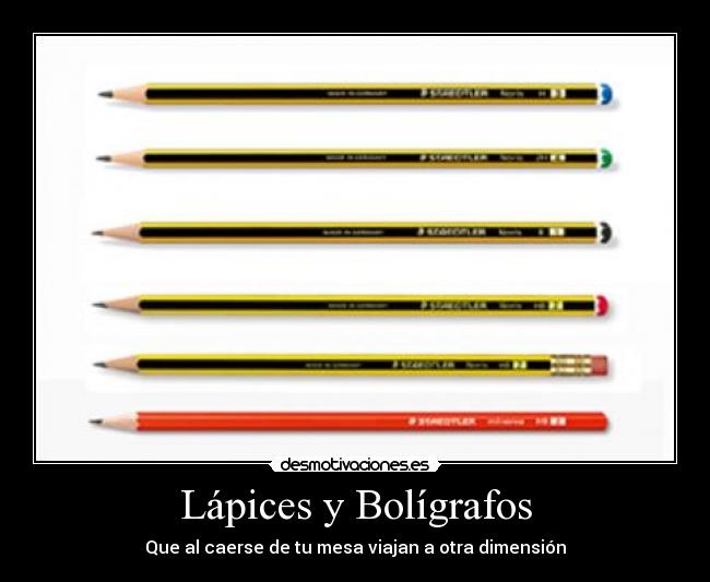 Lápices y Bolígrafos - 