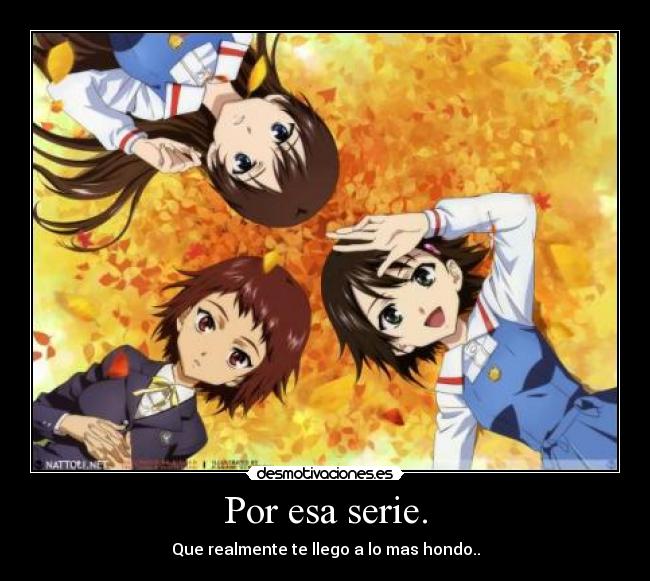 Por esa serie. - 