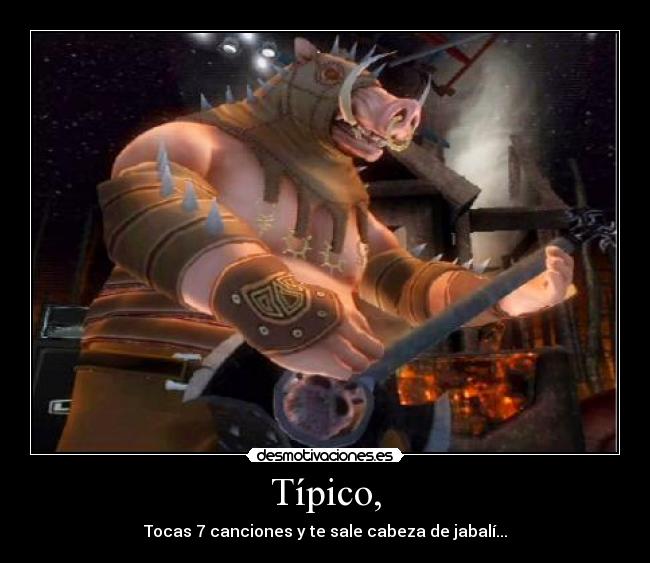 carteles lol guitar hero warriors rock lars umplaut guerrero warrior desmotivaciones