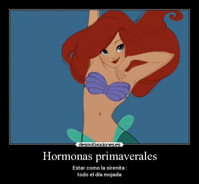 Hormonas primaverales -