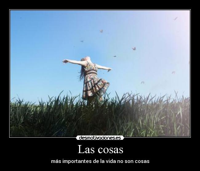Las cosas -