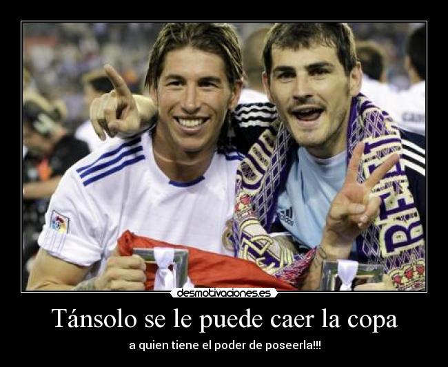 Tánsolo se le puede caer la copa - 