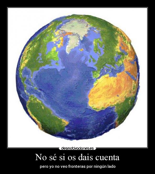 No sé si os dais cuenta - 