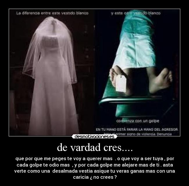 de vardad cres.... - 