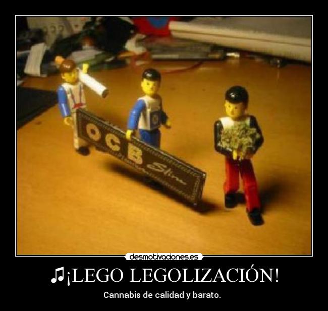 carteles lego legolizacion desmotivaciones