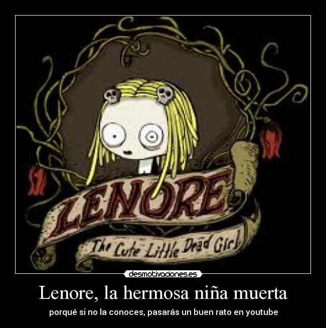 Lenore, la hermosa niña muerta -