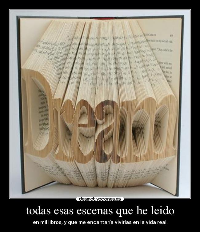 todas esas escenas que he leido - 
