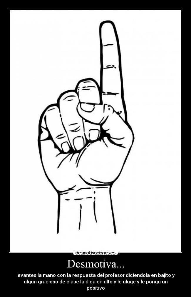 Desmotiva... -